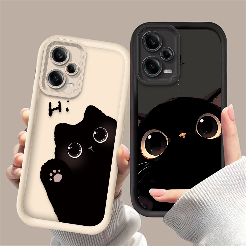 Xiaomi Redmi Note 14 - Lovely Big Eyed Cat Phone Case