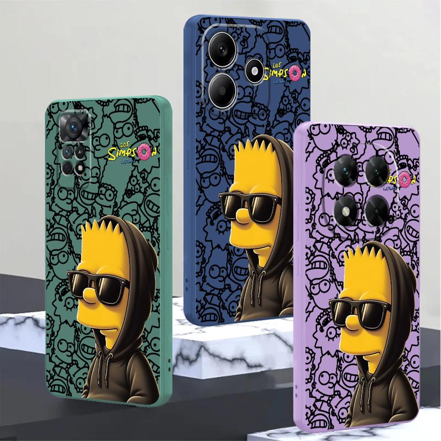 Xiaomi Redmi Note 14 - The Simpsons Cool Bart Case for
