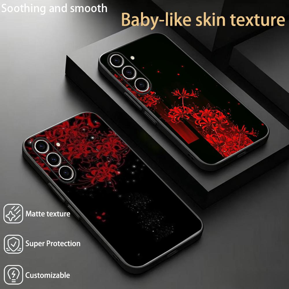Samsung Galaxy S24 - Red spider lily Japan art fashion