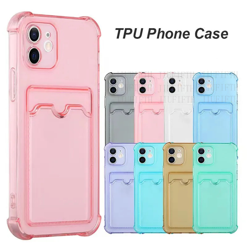 Realme C67 - Card Bag Wallet Clear Phone Case