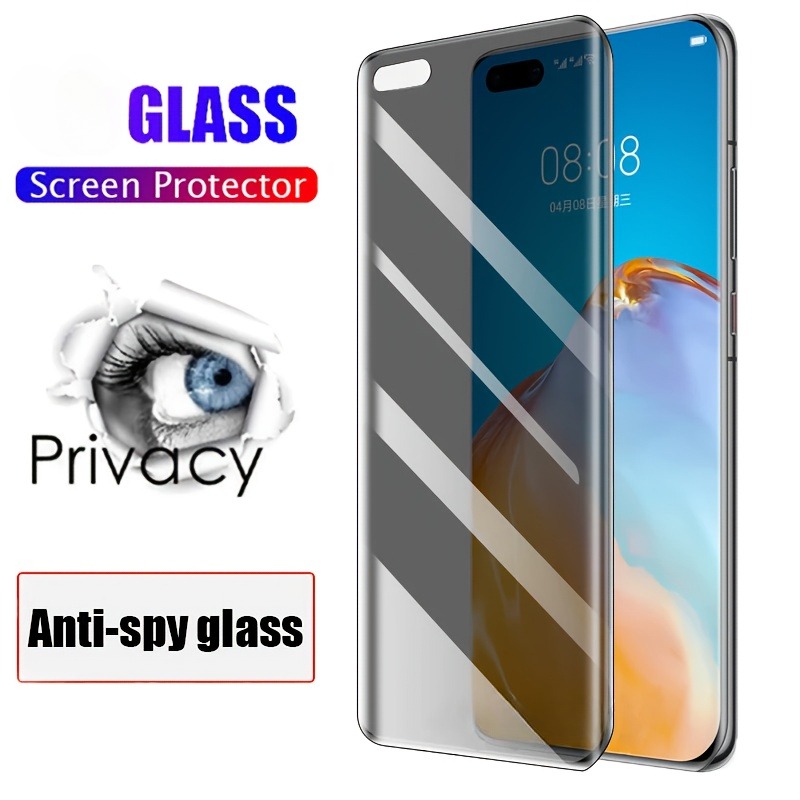 3pcs Anti-Spy Tempered Glass f - Huawei Mate 60 ulasan dan harga