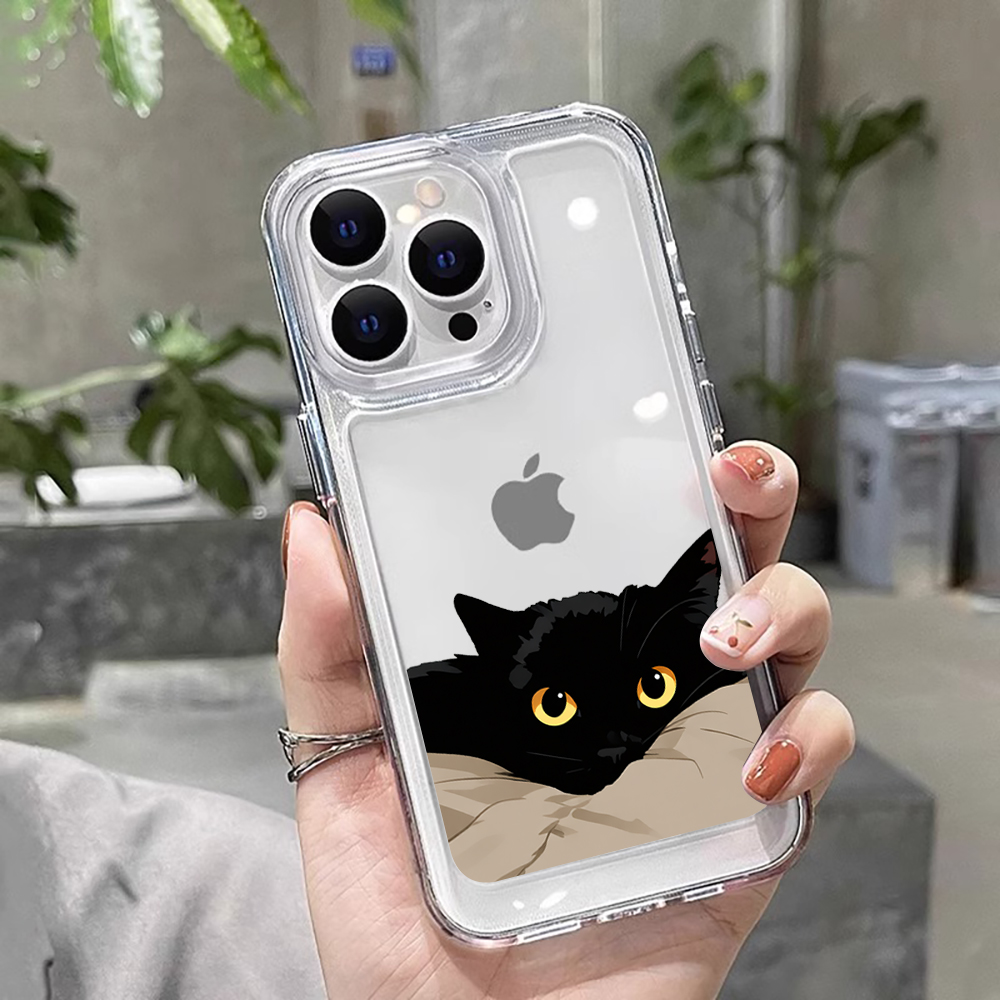 Black Cat Funny Couple Fashion - Xiaomi Redmi Note 14 ulasan dan harga