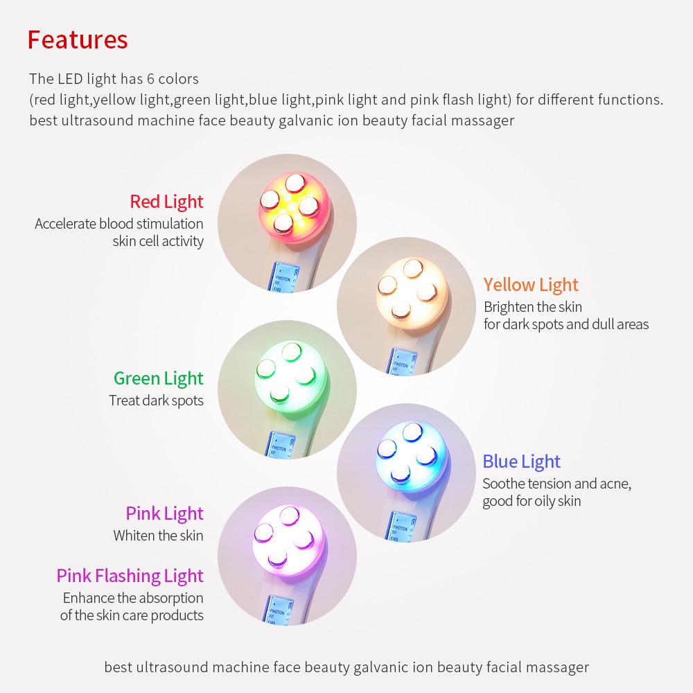 5 In 1 Home Facial Beauty Devi - Galvanic Skin Sensor ulasan dan harga