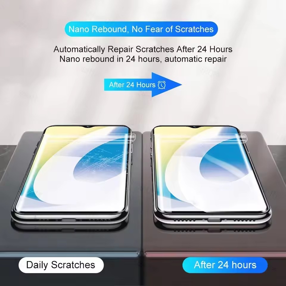 3Pcs Hydrogel Film For Oppo A1 - Oppo A78 ulasan dan harga