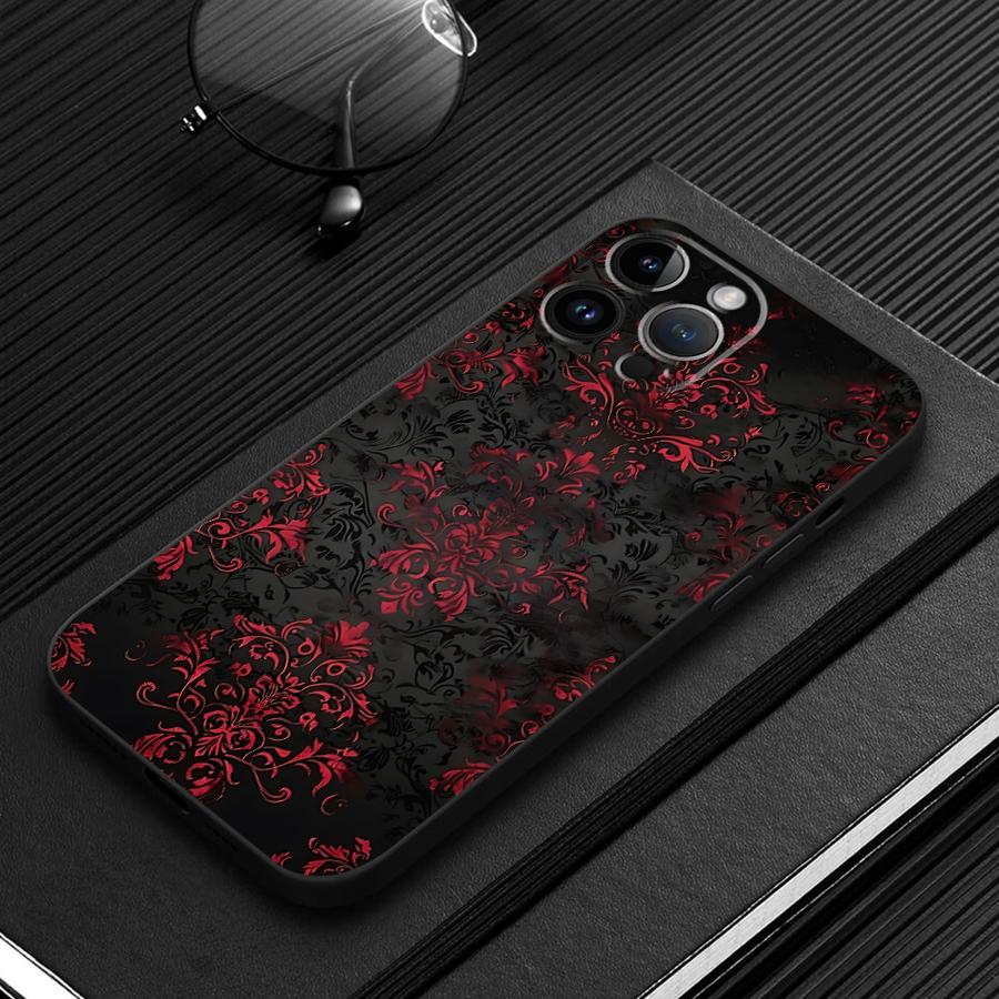 Black And Red Sexy Lace Phone  - Apple Iphone 15 Pro Max ulasan dan harga