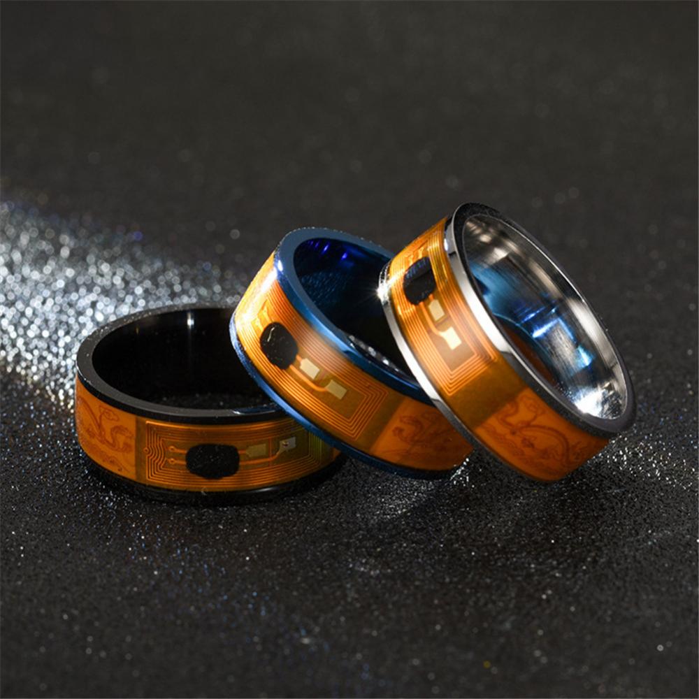 Mens Couple Rings NFC Stainles - Smart Ring Nfc Pay ulasan dan harga