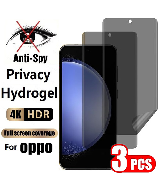 3Pcs Privacy Hydrogel Film For - Oppo A78 ulasan dan harga