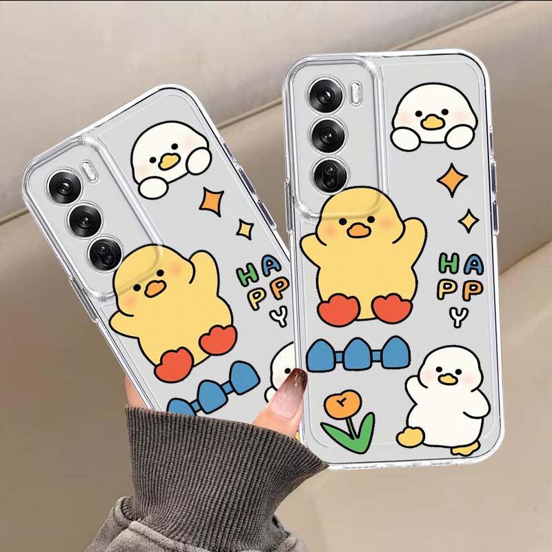 Duck Cartoon Cute Anime Art Ca - Oppo A78 ulasan dan harga