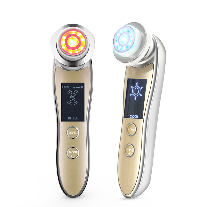 5 in 1 RF Facial Massager with - Galvanic Skin Sensor ulasan dan harga
