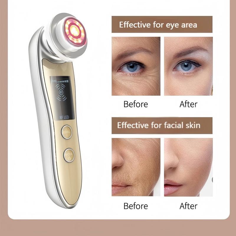 5 in 1 RF Facial Massager with - Galvanic Skin Sensor ulasan dan harga