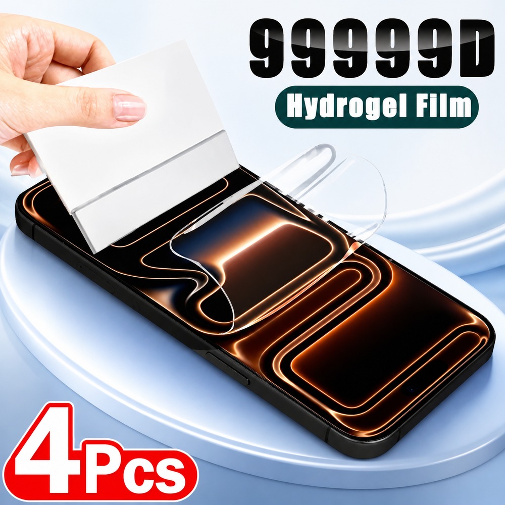 4PCS Hydrogel Film For Realme  - Realme Gt 6 ulasan dan harga