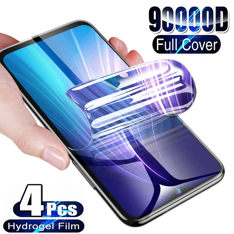 4Pcs Full Cover Hydrogel Film  - Huawei Mate 60 ulasan dan harga