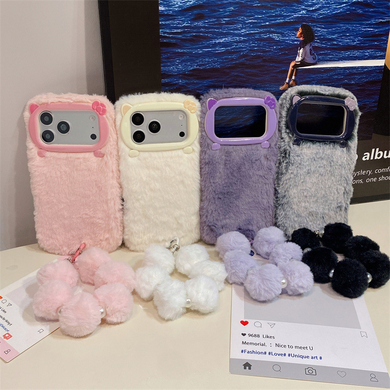 Luxury Solid Colors Furry Plus - Apple Iphone 16 ulasan dan harga