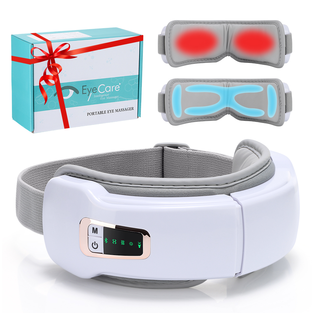 Foldable Eye Air Pressure Mass - Light Therapy Glasses ulasan dan harga