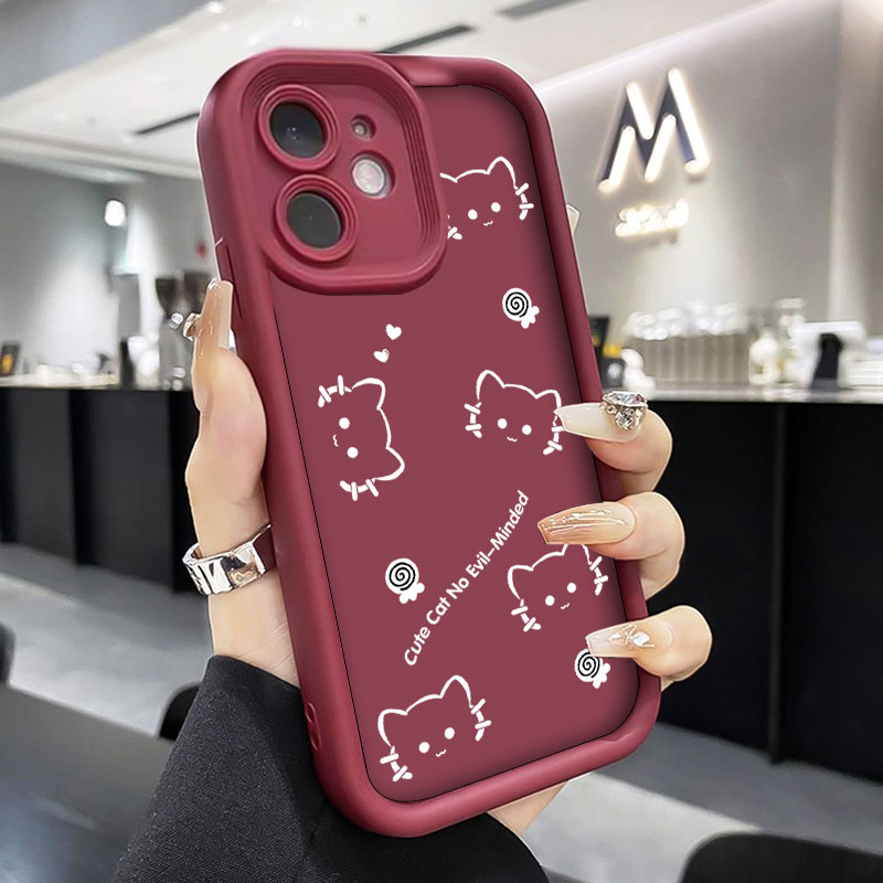 Fashion Cute Cat Case For Real - Realme Note 50 ulasan dan harga