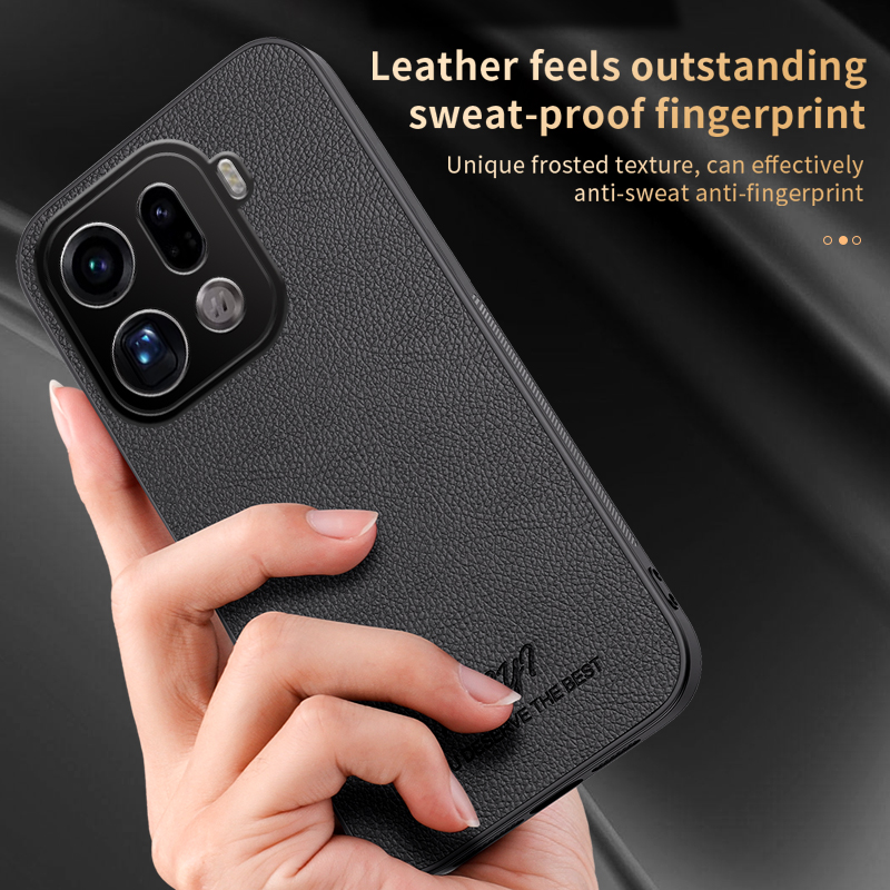 Luxury Built-in Magnet Leather - Oppo Find X8 ulasan dan harga