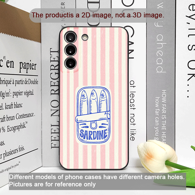 Cute Striped Pattern Sardines  - Oppo Reno 12 ulasan dan harga
