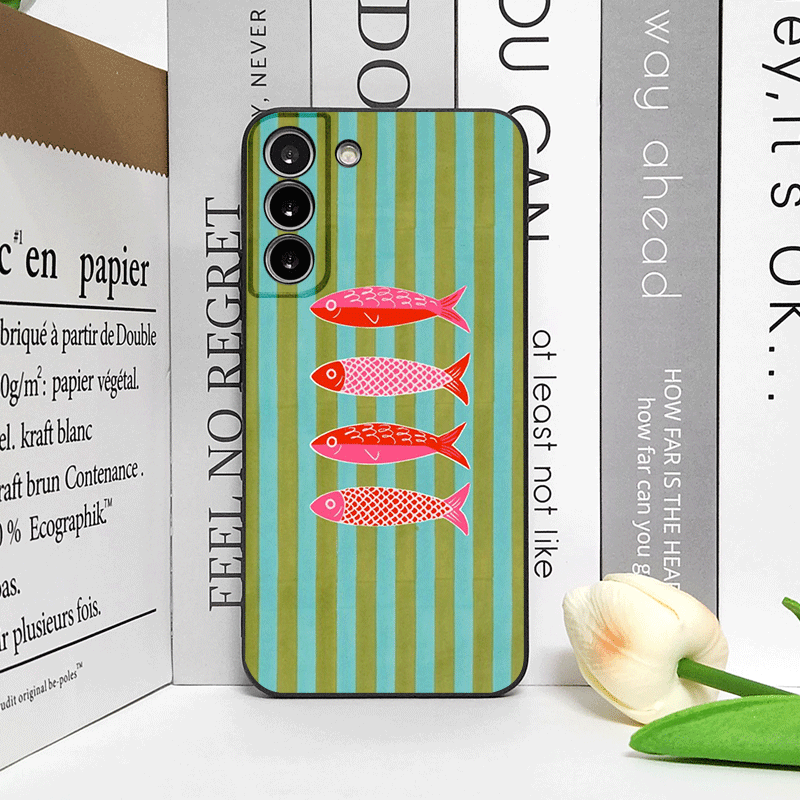 Cute Striped Pattern Sardines  - Oppo Reno 12 ulasan dan harga