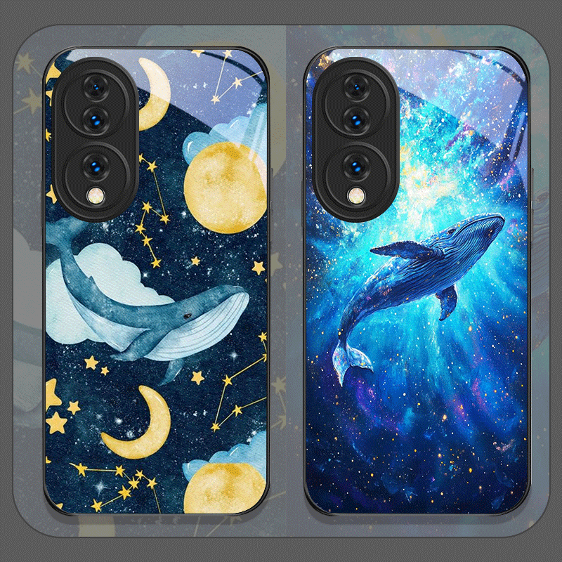 Cartoon Starry Sky Blue Whale  - Huawei Mate 60 ulasan dan harga