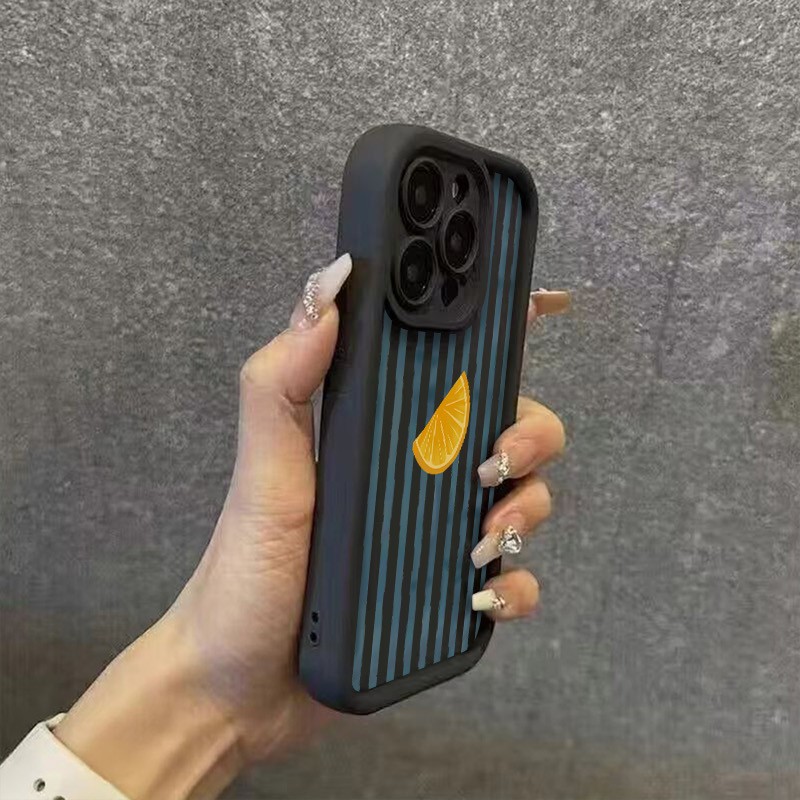Striped Lemon Slice Pattern Ph - Apple Iphone 15 Pro Max ulasan dan harga