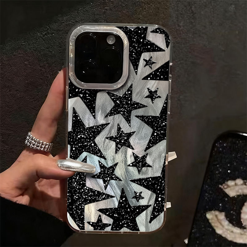 Star Pattern IMD TPU Phone Cas - Xiaomi Poco X6 ulasan dan harga