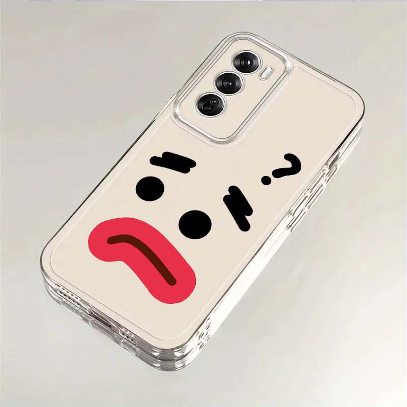 Cartoon cute emoji pattern Cas - Oppo A78 ulasan dan harga