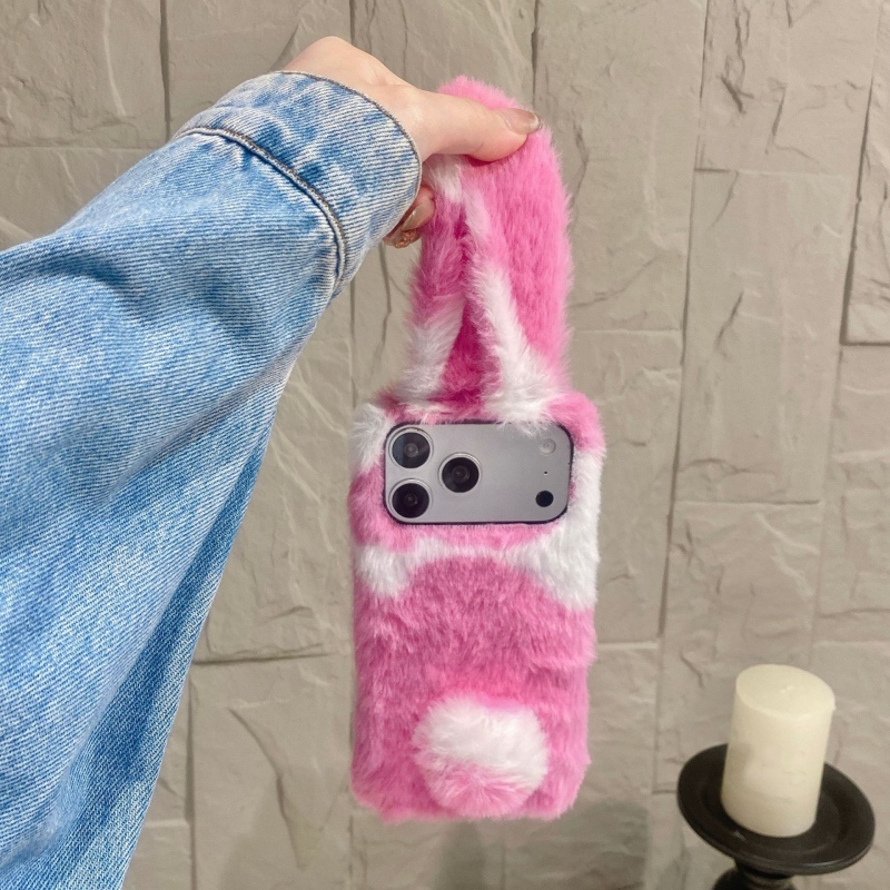 Cute Rabbit Design Fluffy Phon - Apple Iphone 15 Pro Max ulasan dan harga