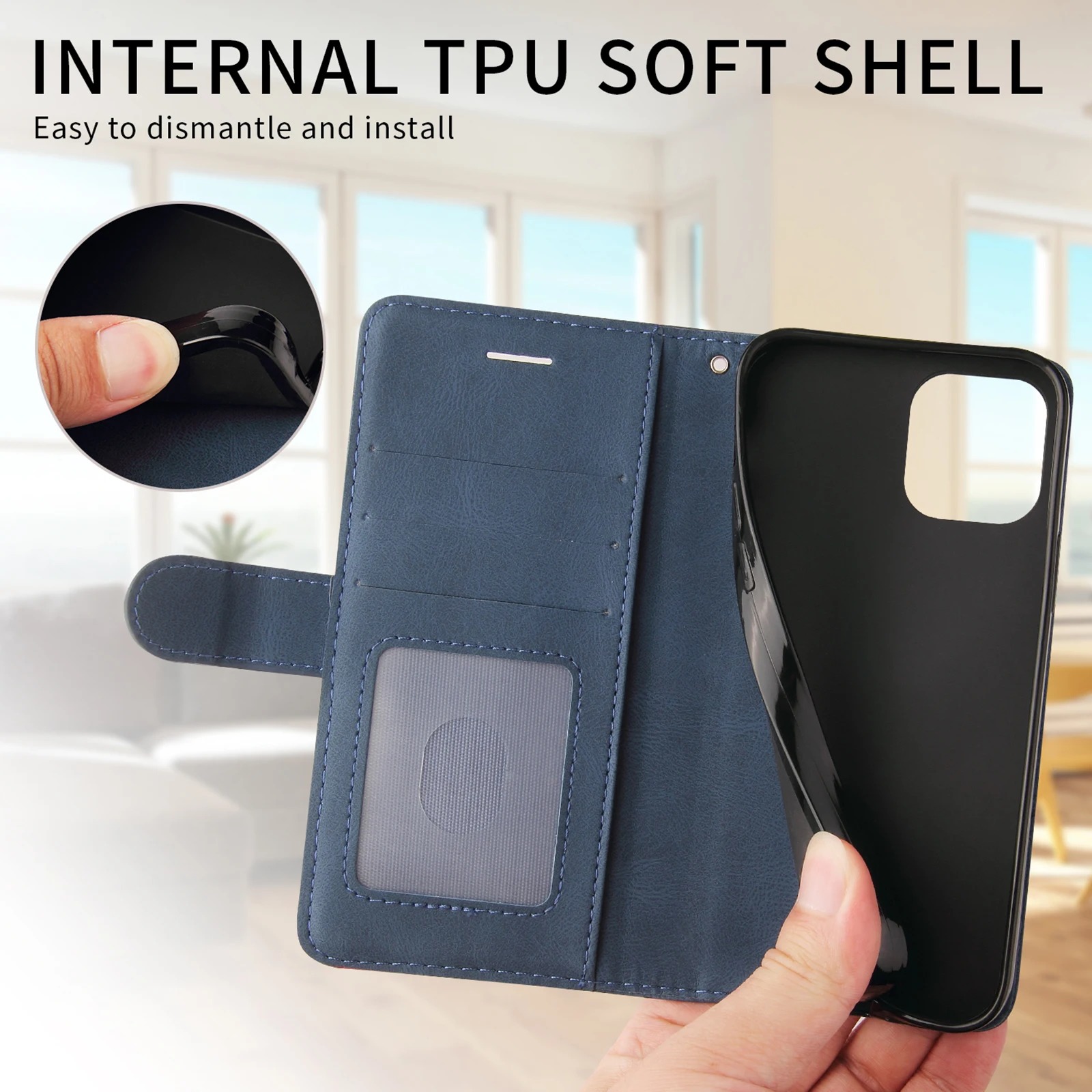Leather Wallet Flip Case for O - Oppo Find X8 ulasan dan harga